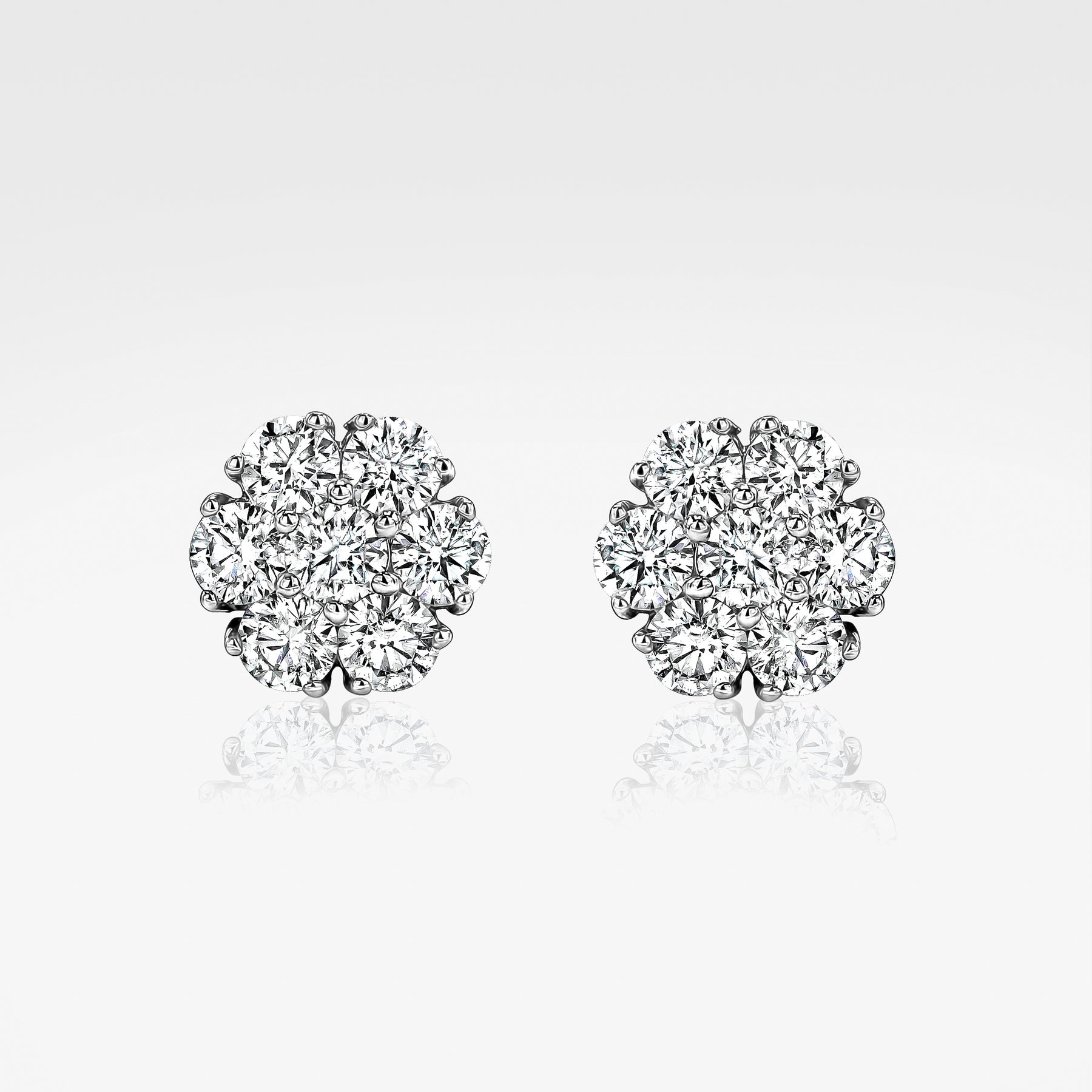 Flower Stud Earrings